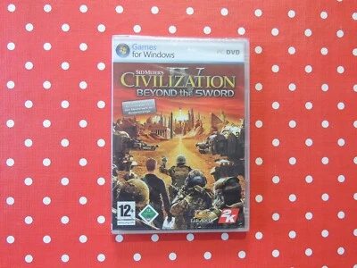 NEU OVP Sid Meier's Civilization IV Beyond the Sword PC Spiel NEU in Folie  - Bild 1 von 4