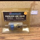 Mueller Packless Line Valve Qa-15542 5/8 Od Angle
