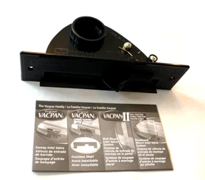 Black Original VacPan, Original Vac Pan, Sweep Inlet Valve, New! - Picture 1 of 1