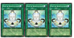 Yugioh - 3X Olla de Benevolencia - Común - 1a Edición - ABPF-EN061 - Casi Como Nuevo - Imagen 1 de 1