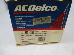 ACDelco 323-300 Reman Starter 1989453 - Picture 1 of 6