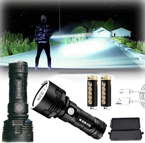 Linterna LED Impermeable De Alta Potencia De 30000-100000 Lúmenes, Ultra Brillan - Imagen 1 de 12