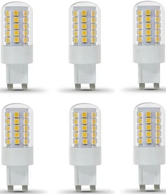 Feit Electric T4 Dimmable G9 Bi-Pin LED Light Bulb, Daylight 5000K (6-Pack) - Image 1 of 3