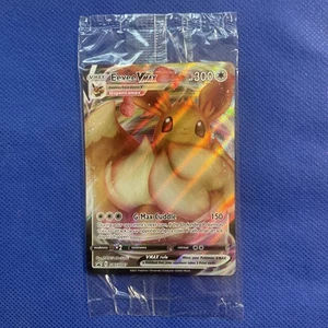 Pokémon TCG Eevee VMAX ETB Black Star Promo SWSH087 Holo Full Art Sealed B - Picture 1 of 4