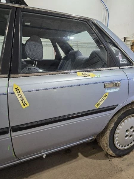Driver Rear Side Door Sedan Manual Windows Fits 87-91 CAMRY 582107 Foto 1 de 4