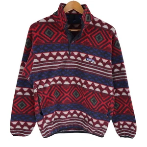 Vtg 90s Patagonia Synchilla Snap-T Fleece Pullover Mens S Saltillo Aztec Jacket - Picture 1 of 12