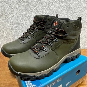 Columbia Wanderschuhe Herren 12 Weite oliv WP Newton Ridge II *Fehler: Haken fehlt* - Bild 1 von 13
