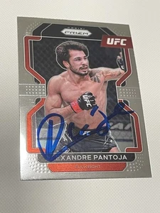 Alexandre Pantoja Signed Card UFC Panini Prizm JSA COA IP Auto Autographed b - Picture 1 of 3