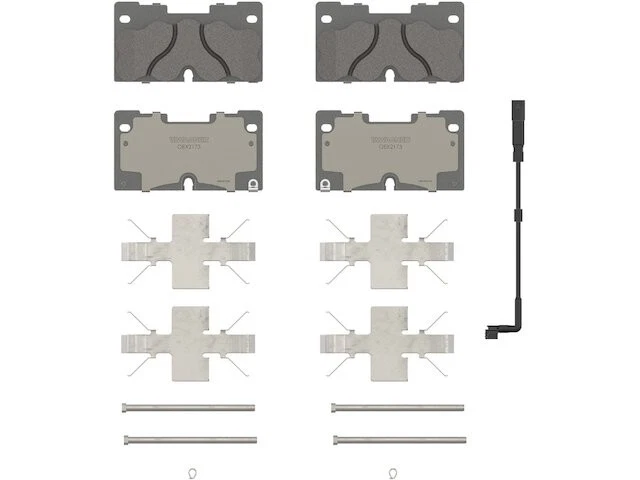 Juego de pastillas de freno delanteras para GMC Yukon XL 2022 2023 2021-2024 JV854HP Foto 1 de 1