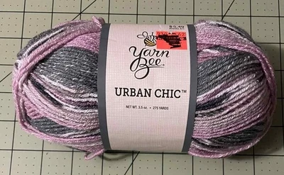 YARN BEE ~ URBAN CHIC 3.5 oz ~ JUNEBERRY BREEZE