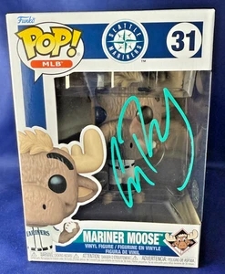 CAL RALEIGH FIRMADO MARINER MOOSE FUNKO #31 MLB autógrafo con certificado de autenticidad (SS) + ENVÍO GRATUITO - Imagen 1 de 8