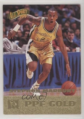 1996 Score Board All Sport PPF Gold Stephon Marbury #9 Rookie RC - Image 1 of 2