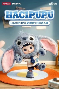 HOT Authentic HACIPUPU Stitch 1/8 Action Figure Toy Trendy Doll Cute New - Picture 1 of 8