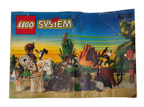 Lego Set 6718 Raindance Ridge Instructions Manual Only  *NO BRICKS*