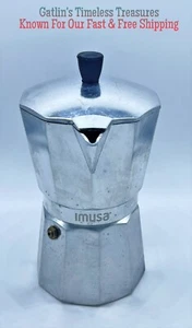 IMUSA Aluminum Stovetop 6-cup Espresso Coffee Maker - Picture 1 of 18