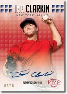 IAN CLARKIN 2013 Rize Rookie Autograph RED Auto RC #/10 - Picture 1 of 2