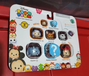 Disney Tsum Tsum Series 4 Hans, Fairy Godmother, Bambi, Jack, Hiro, Eeyore, Capt - Picture 1 of 3