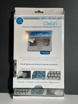 CleanDr Antibacterial Universal Keyboard Protector Germs,Spill Washable Dr Clean - Image 1 of 4