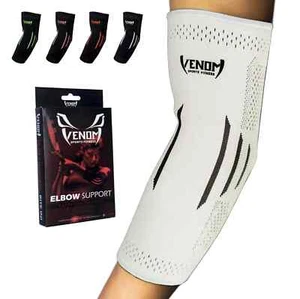 Venom Sports Fitness Colored Elbow Brace Compression Sleeve Support - Picture 1 of 24