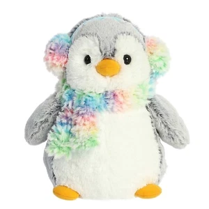 Aurora Pom Pom Rainbow Muffs 9 Inch Plush Figure NEW IN STOCK - Picture 1 of 2