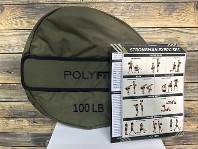 Polyfit Workout Sandbag Strongman Sandbags 100LB Fitness Sand Bag Workout
