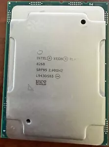 Intel Xeon platinum 8268 SRF95 2.9 Ghz (24 Core-48 Thread) 205W - Picture 1 of 2
