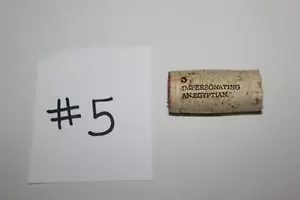 19 Crimes red wine cork #5 series Impersonating an Egyptian Egypt - Picture 1 of 6