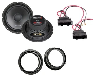 MB Quart Kick-Bass Haut-Parleur VW Passat B6 Portes Avant Kit 165mm Basse - Picture 1 of 1