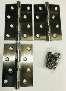 3 X Cerniere per Cuscinetto a Sfera in Acciaio Inox Resistente 4" 100mm (304D) - Foto 1 di 3
