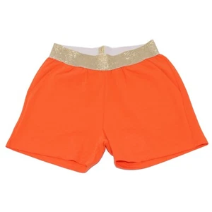 5431AB bermuda bimba GIRL LE VOLIÈRE GIRL orange/gold shorts kid - Picture 1 of 4
