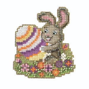 Egg-ceptional Beaded Cross Stitch Kit Mill Hill 2020 Spring Bouquet MH182012 - Picture 1 of 1