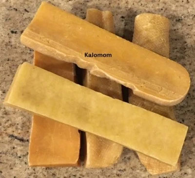 Himalayan Dog Bulk MED Treat Bone Cheese GENUINE 1 Yak Chew SAVINGS VALUE MEDIUM - Image 1 of 4