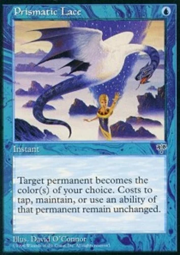 Prismatic Lace ~ Lightly Played Mirage MTG Magic UltimateMTG Blue Card - Image 1 of 1
