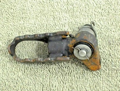 HONDA NX125 1988 1989 1990 ESTRIBO RH NX 125 Dirt Bike estribo lado derecho Foto 1 de 4