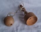 Traditional Handmade Wooden Cup and Ball Game - Retro game