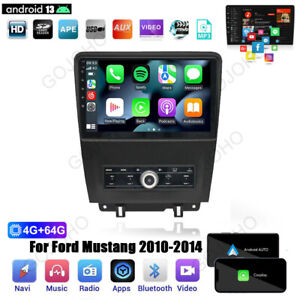 For Ford Mustang 2010-14 Android 13 Auto Apple Carplay Car Stereo Radio GPS Navi