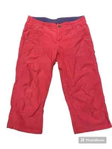 KUHL Women’s Pinkish Red HIKING CAPRI PANTS SIZE 10 - Foto 1 di 7