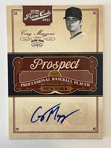 2011 Playoff Prime Cuts Prospect Signatures /299 Cory Mazzoni #CM Auto