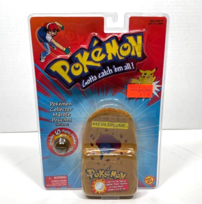 Pokemon Collector Marble Pouch Series 2 #45 Vileplume Toy Biz 2000 nuevo sellado Foto 1 de 4