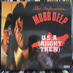 MOBB DEEP - U.S.A. (AIIGHT THEN) / SPREAD LOVE (12") 2000!!! RARE!!! PRODIGY - Picture 1 of 2