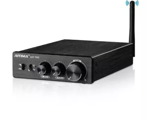Bluetooth Power Amplifier Stereo Speaker HiFi Amplificador 300Wx2 A07PRO TPA3255 - Picture 1 of 15