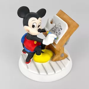 Vintage Topolino schizzo artista statuina artista disegno scrivania Giappone - Foto 1 di 9