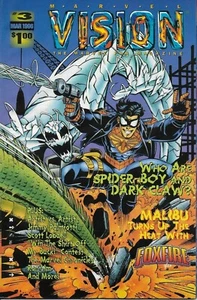 Vision - Marvel Fan Magazine - #3 March 1996 - UK FREEPOST - Picture 1 of 1