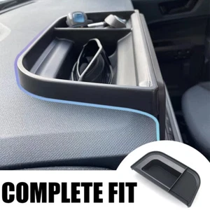 Black Dash Storage Tray For Ford Maverick 2024 2023 2022 Dashboard Accessories - Picture 1 of 12