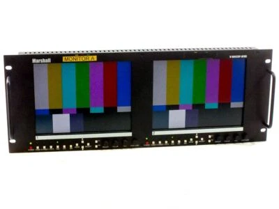 Marshall V-R842DP-AFHD Dual Screen 2.4 MegaPixel HD SD Monitor Set 8.4 in - Image 1 of 4
