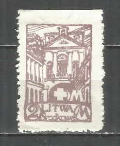 Lituania Centrale 1921 Francobollo MNG come nuovo - Foto 1 di 1