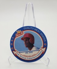 Eric Davis 1988 King B 1st Annual Collectors Edition MSA Disc #22