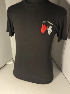 A Lost Cause Shirt Unisex Med Black Tie-dye Double Sided Skateboarding - Picture 1 of 6