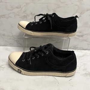 UGG Australia Evera Womens Size 11 Black Suede Fashion Comfort Sneakers Shoes - Picture 1 of 9