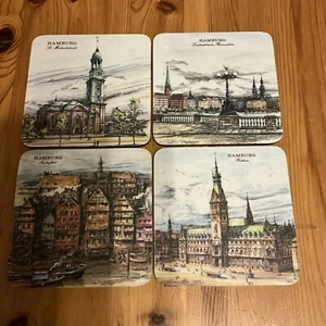 Posavasos Schuberth serie tamat "Thema/Serie Hamburg" vintage - Imagen 1 de 11